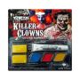 Set de pintura facial y corporal Global Killer Clowns