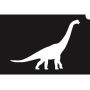 Glittertattoo Stencil Diplodocus (pack de 5)