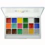 Paleta de colores de maquillaje Kryolan Body Ilustration Bright