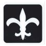 Plantilla Glittertattoo Fleur De Lis (pack de 5)