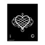 Plantilla Lacey Heart Hd