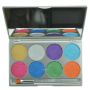 Mehron Paradise Makeup AQ Paleta de 8 colores Brïllant