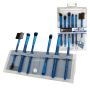 Royal Brush Moda Set de Brochas de Maquillaje Profesional 7 pzas Azul