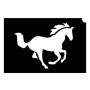 Plantillas Glittertattoo Caballo (pack de 5)