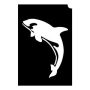 Plantillas Glittertattoo Orca (pack de 5)