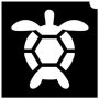 Plantillas Glittertattoo Turtle Bling (pack de 5)