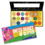 United Shades of Glitter - Paleta de 21 purpurinas prensadas