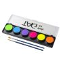 Etiqueta Schminkpalette Neon