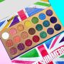 Rude United Shimmerdom - Paleta de 21 sombras de ojos brillantes