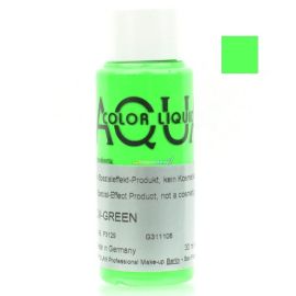 Kryolan Aquacolor Liquid Uv Color Verde 30ml