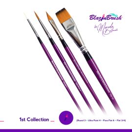 Marcela Bustamante Blazin Brushes 1st Collection Set 4 pcs