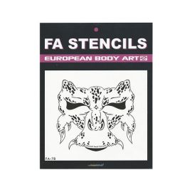 FX Airbrush/Schmink stencil Stencils (5)