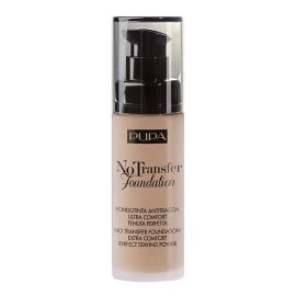 Pupa No Transfer Foundation 03

Foundation with flawless staying power for 14 hours, no trace left on clothes.