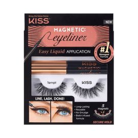 Kiss Magnetic Eyeliner & Lash Kit 02 Tempt