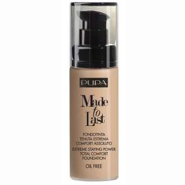 Pupa Made To Last Foundation 040

A super long lasting, total comfort foundation that never lets you down