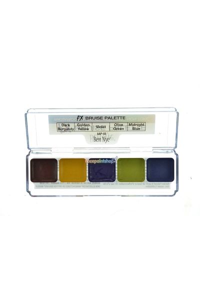 Paleta Ben Nye Bruise con base de alcohol