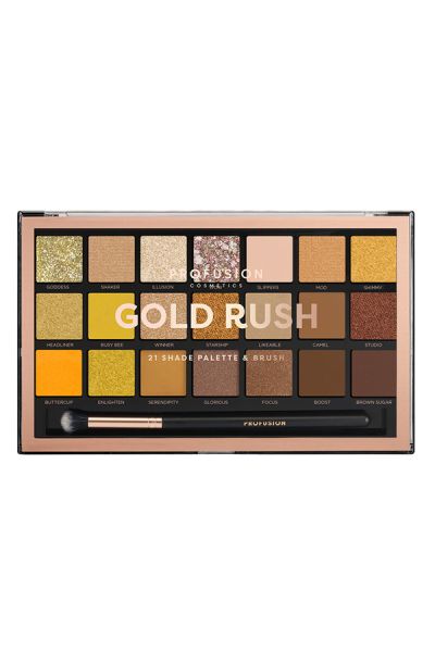 Paleta de sombras de ojos Profusion Gold Rush 