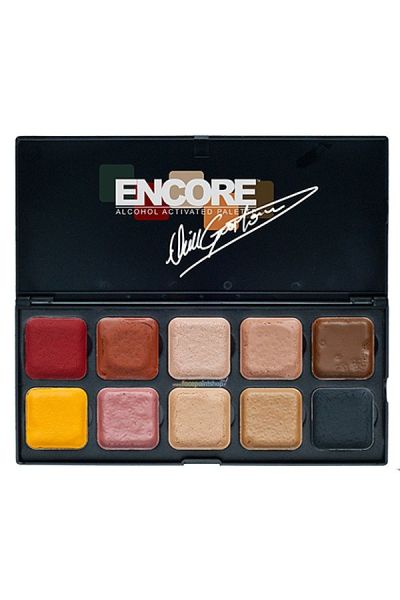 Encore Alcohol Facepaint Paleta Carne Por Neill Gorton