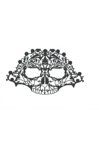 Máscara de calavera Face Lace