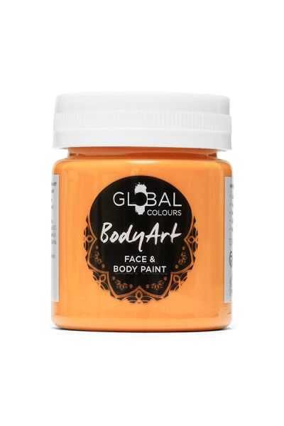 Global Bodyart Pintura Líquida Naranja 45ml