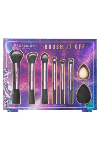 Euphoric Glam - Set de brochas y pinceles de maquillaje Brush It Off