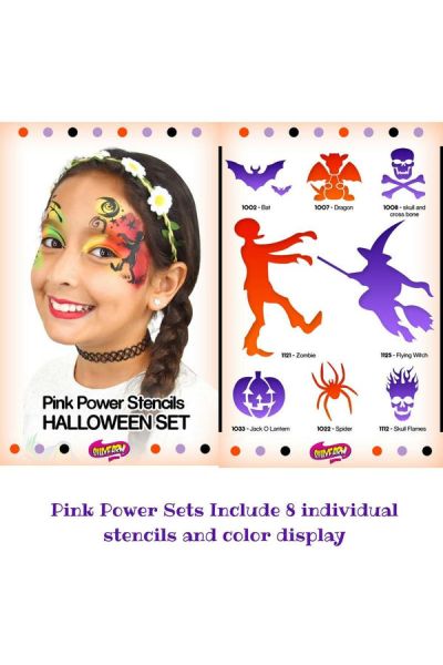 Juego de plantillas Sillyfarm Holiday Pink Power