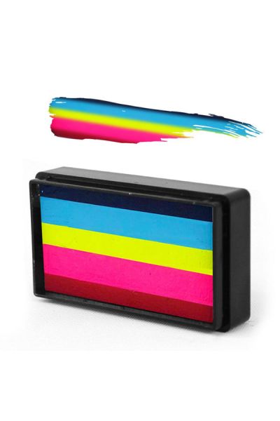 Arty Brush Tarta arco iris de locura