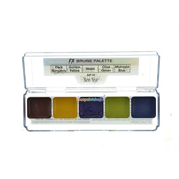 Paleta Ben Nye Bruise con base de alcohol