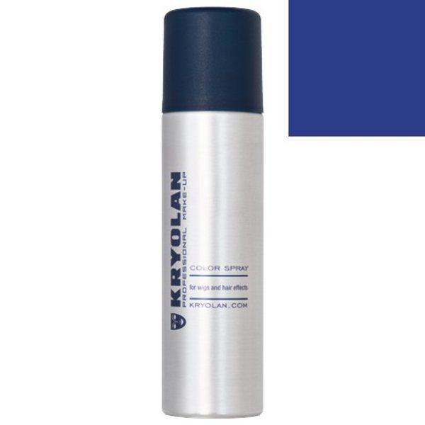 Kryolan Haar Color Spray D43 Azul Marino