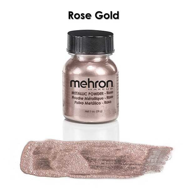 Mehron Polvo Metálico Oro Rosa