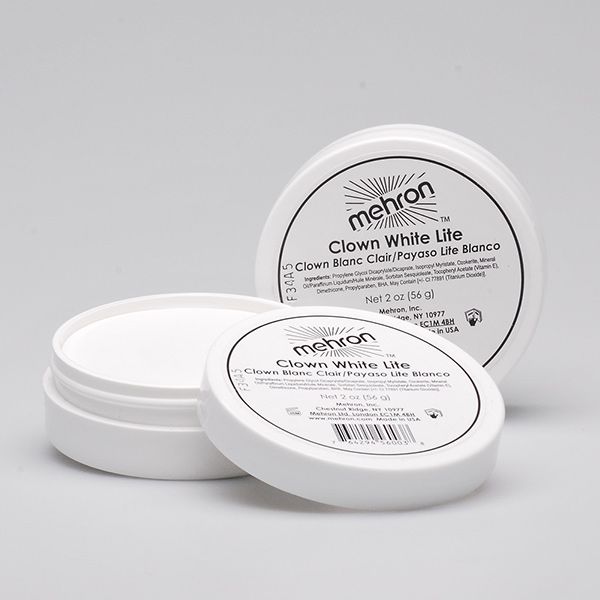 Mehron Payaso Blanco Lite 56gr