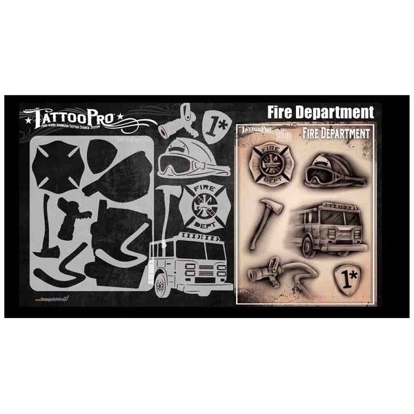 Wiser Airbrush Tattoo Bomberos