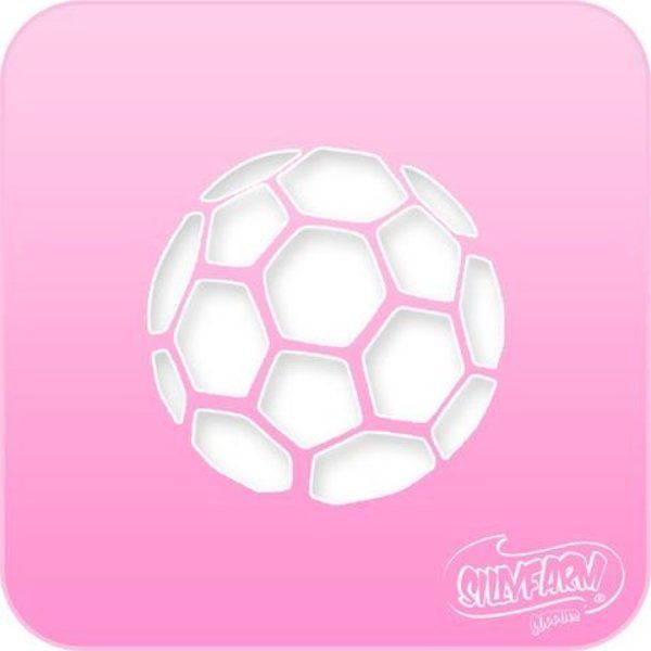 Plantilla Silly Farm Balón de fútbol