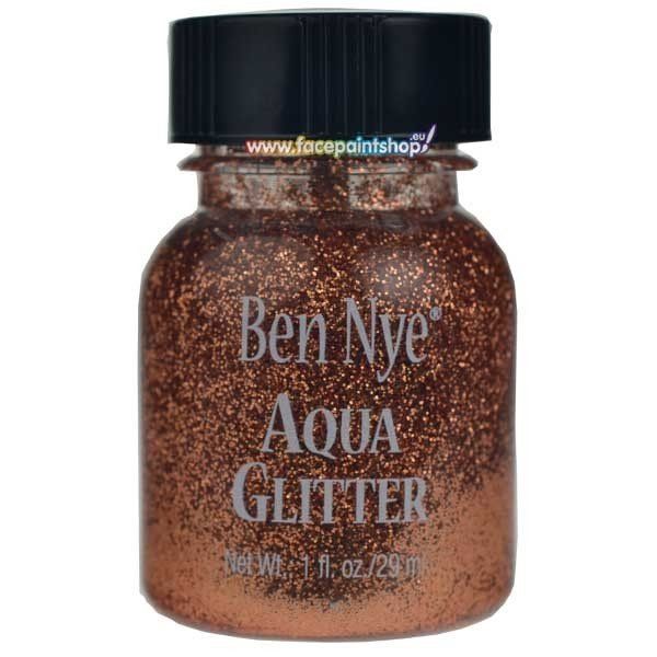 Ben Nye Aqua Glitter Cobre