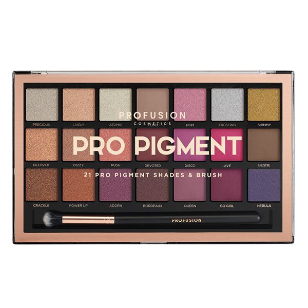 Paleta de sombras de ojos Profusion Pro Pigment 