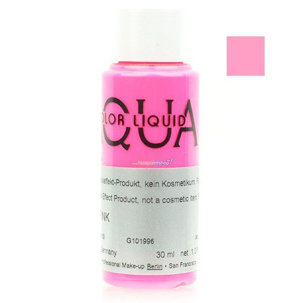 Kryolan Aquacolor Liquid Uv Color Rosa