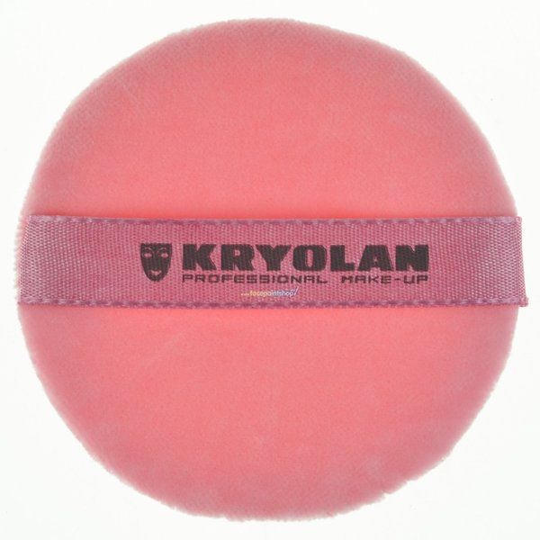 Polvera Kryolan Premium Rosa Pequeña