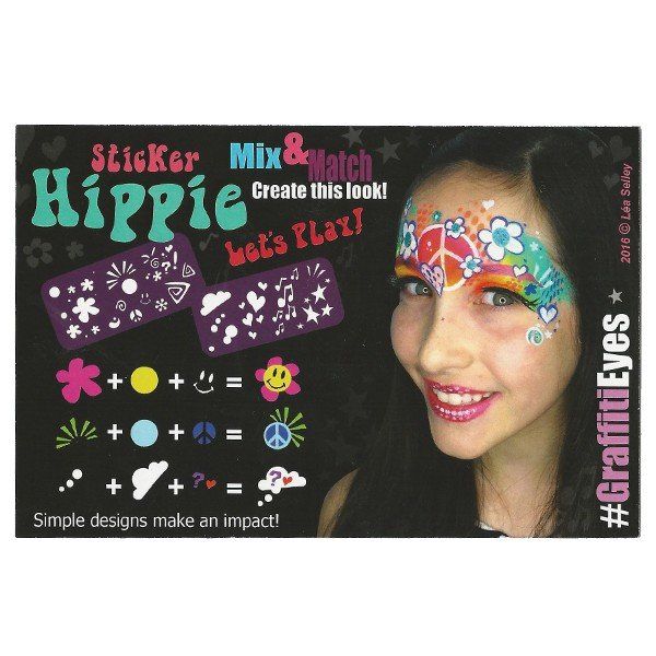 Lea Selley Ultimate Graffiti Eyes Booster Pak Happy Hippie