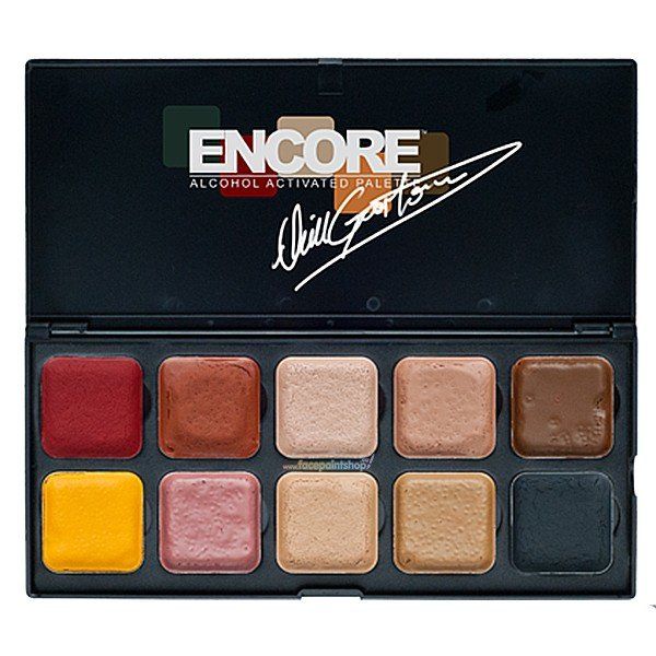 Encore Alcohol Facepaint Paleta Carne Por Neill Gorton