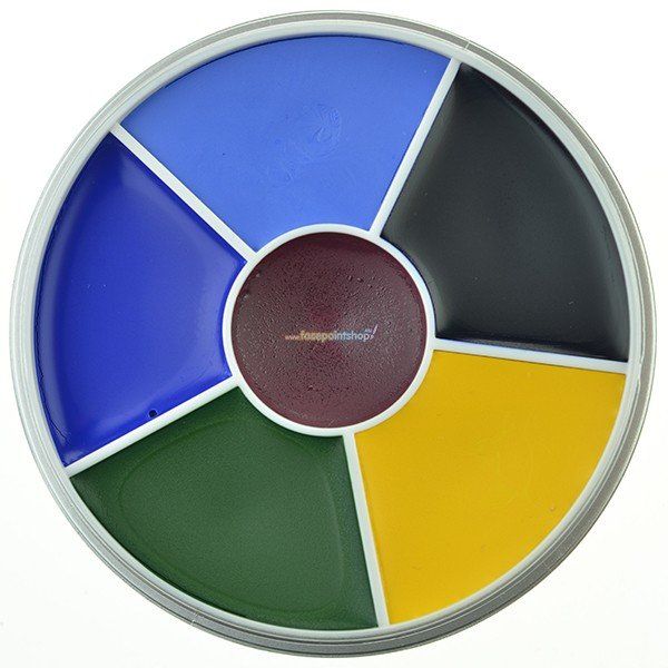 Kryolan Rainbow Circle Supracolor Ojo Negro 2