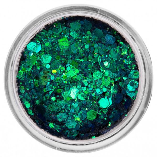 PXP Pressed Chunky Glitter Crema Verde Sirena 10ml