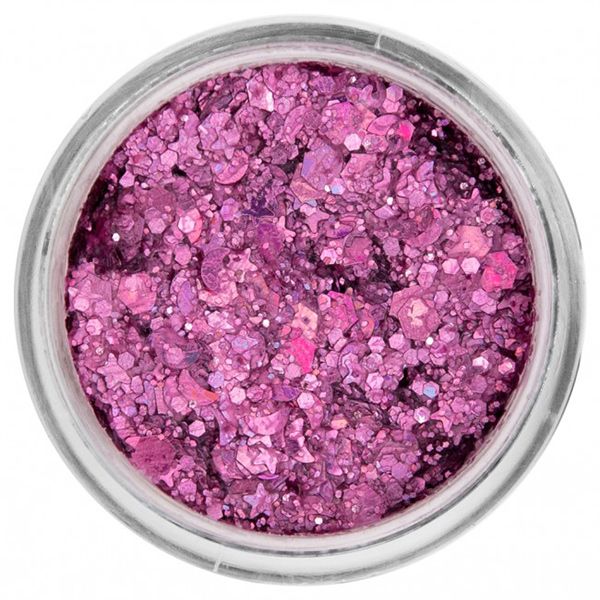 PXP Pressed Chunky Glitter Cream Rosa Dulce 10ml