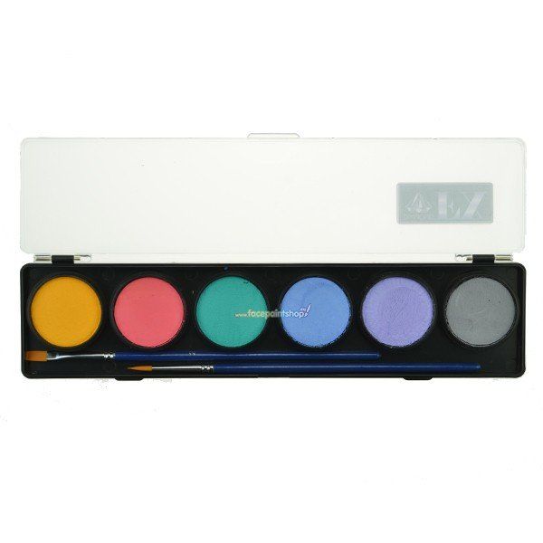 Diamond Fx Paleta de 6 Colores Pastel