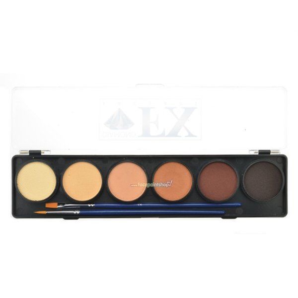 Diamond Fx Paleta Skin-Tones 6 Colores