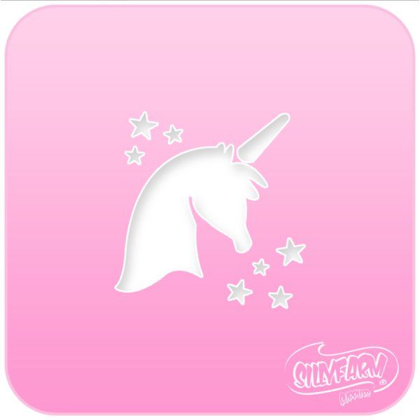 Silly Farm Plantilla Unicornio