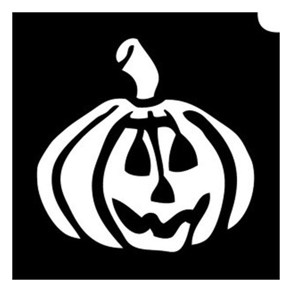 Plantillas Glittertattoo Cara de Calabaza (pack de 5)