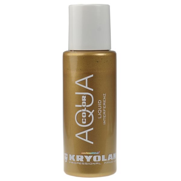 Kryolan Aquacolor Interferenz Oro Líquido 150ml