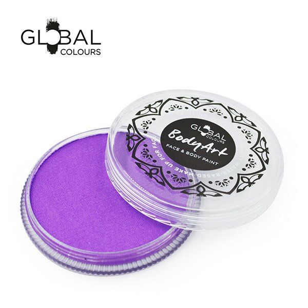 Global Face & Body Paint Morado Neón 32gr