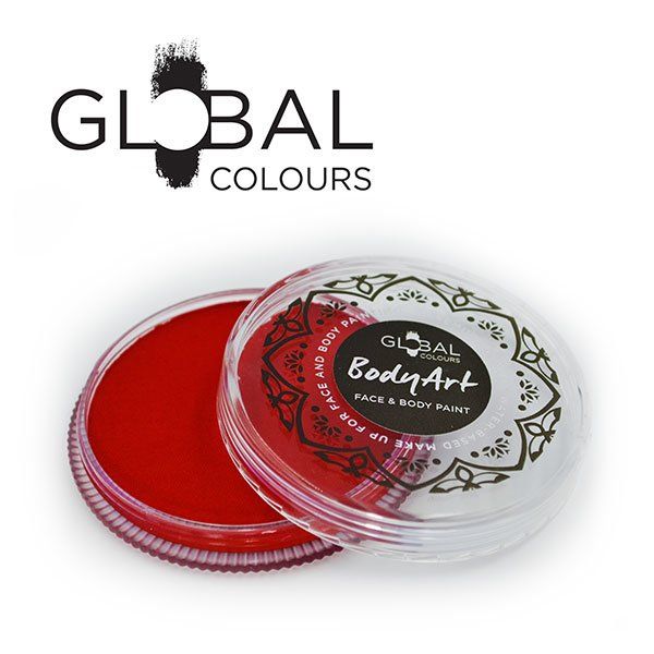 Global Face & Body Paint Rojo 32gr