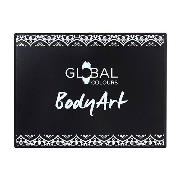 Global Colors Cream FX - Paleta de 12 colores para rostro y cuerpo